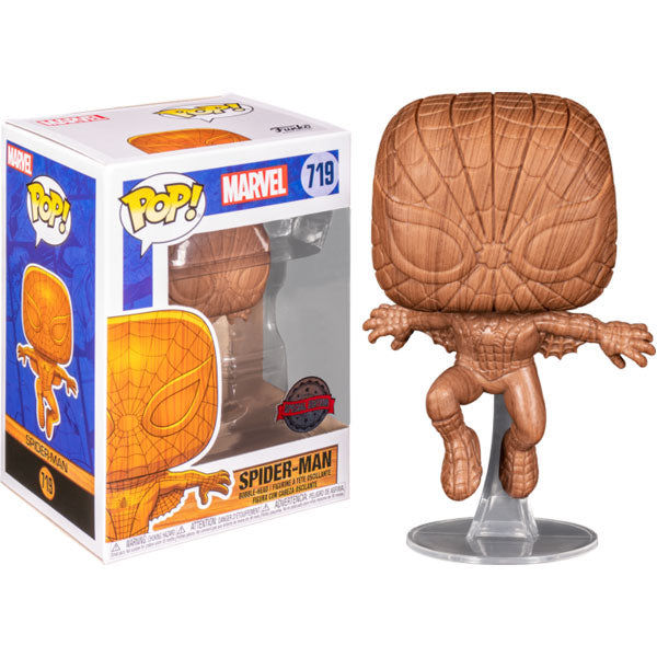 Marvel Comics - Spider-Man Wood Deco US Exclusive Pop! Vinyl