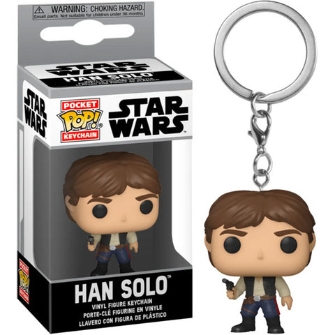Image of Star Wars - Han Solo Pocket Pop! Keychain