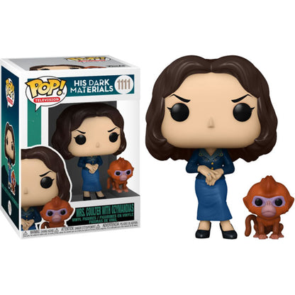 His Dark Materials - Mrs Coulter with Daemon Pop! Vinyl