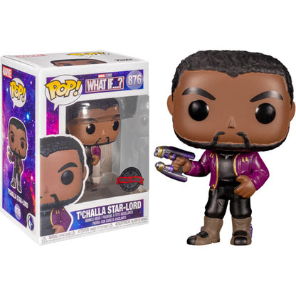 What If - TChalla Star-Lord Unmasked US Exclusive Pop! Vinyl