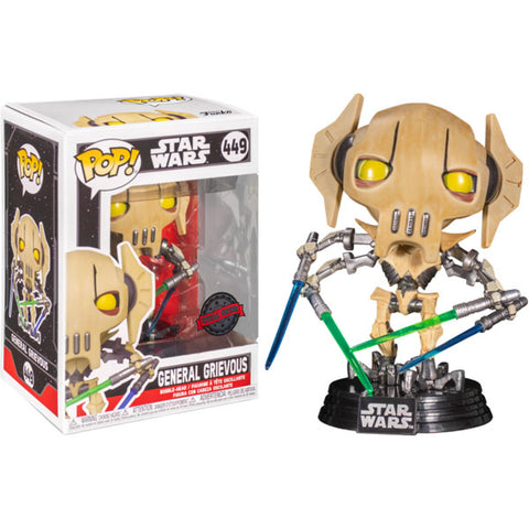 Image of Star Wars - General Grievous Metallic Pop! Vinyl