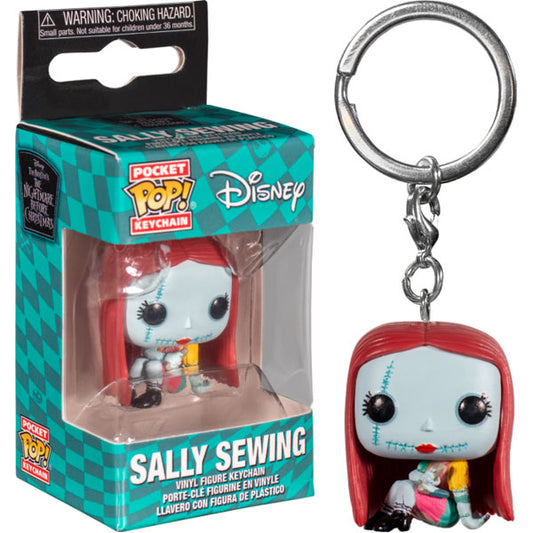 The Nightmare Before Christmas - Sally Sewing Pocket Pop! Keychain