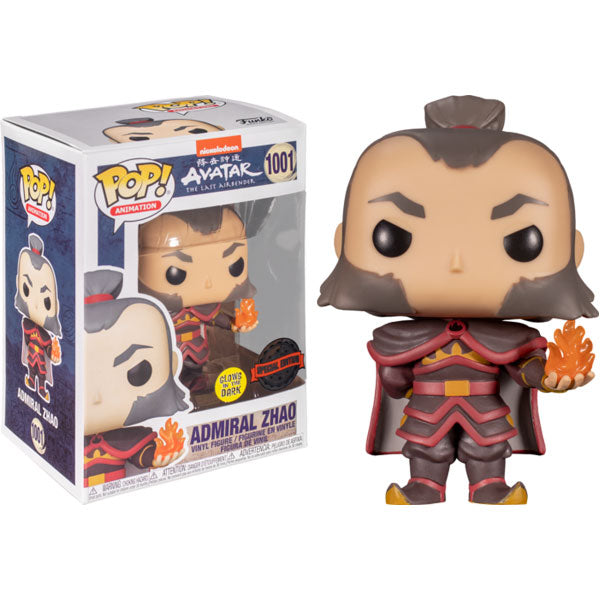 Avatar: The Last Airbender - Zhao with Fireball Glow US Exclusive Pop! Vinyl