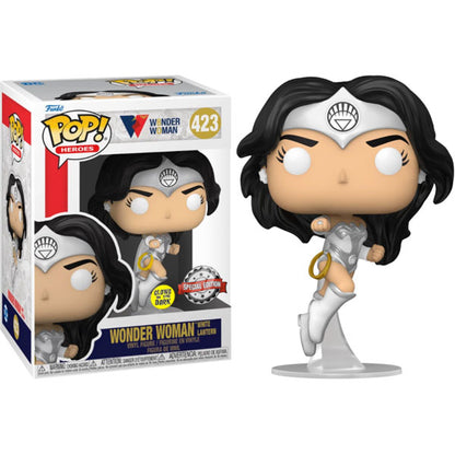 Wonder Woman - Wonder Woman White Lantern Glow 80th Anniversary US Exclusive Pop! Vinyl