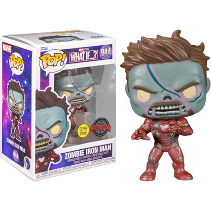 What If - Zombie Iron Man Glow US Exclusive Pop! Vinyl