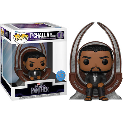 Black Panther: Legacy - T Challa on Throne US Exclusive Pop! Deluxe