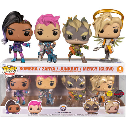 Overwatch - US Exclusive Pop! Vinyl 4-Pack