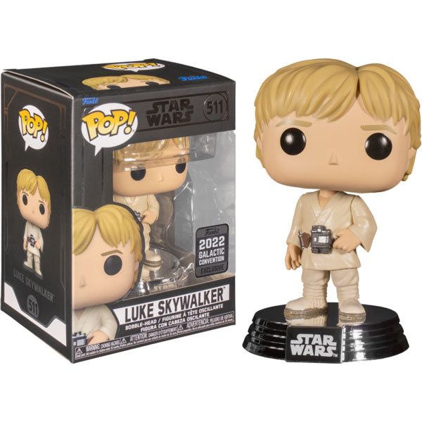 2022 Galactic Convention Star Wars Luke Skywalker Pop! Vinyl