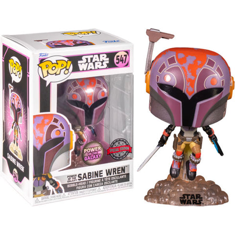 Image of Star Wars - Power of the Galaxy - Sabine Wren Pop! Vinyl