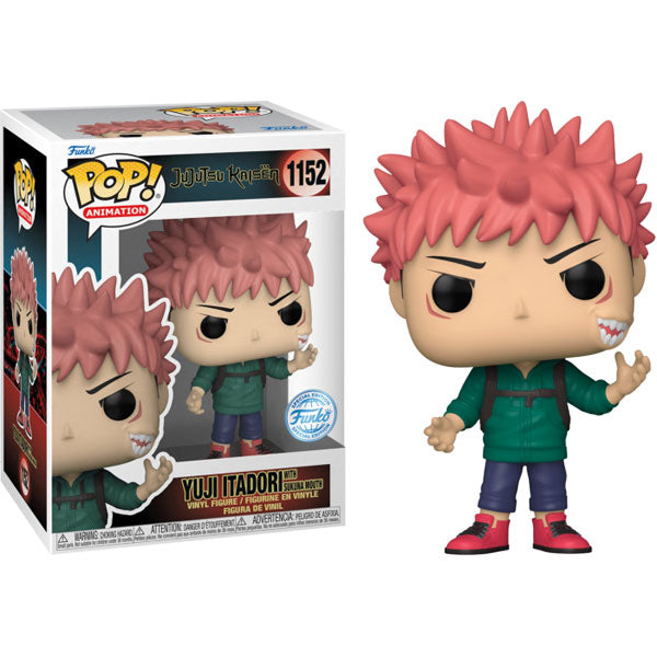 Jujutsu Kaisen - Itadori (Sukana Mouth) US Exclusive Pop! Vinyl