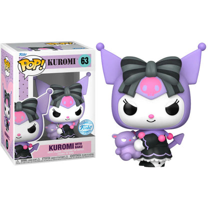 Sanrio - Kuromi with Baku US Exclusive Pop! Vinyl