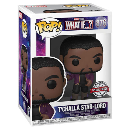 What If - TChalla Star-Lord Unmasked US Exclusive Pop! Vinyl