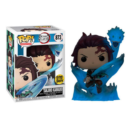 Demon Slayer - Tanjiro with Dragon US Exclusive Glow Translucent Pop! Vinyl