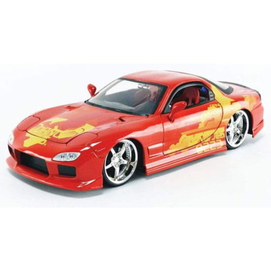 2 Fast 2 Furious - Orange Julius 1993 Mazda RX-7 FD 1:24 Scale Hollywood Ride