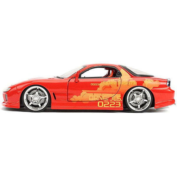 2 Fast 2 Furious - Orange Julius 1993 Mazda RX-7 FD 1:24 Scale Hollywood Ride