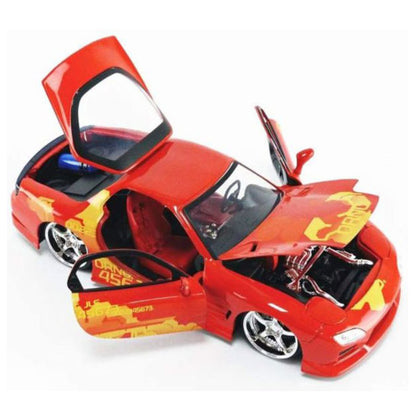 2 Fast 2 Furious - Orange Julius 1993 Mazda RX-7 FD 1:24 Scale Hollywood Ride