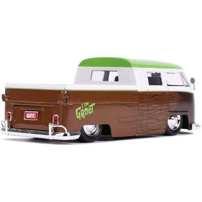 Guardians of the Galaxy: Vol. 2 - 1962 Volkswagon Bus with Groot 1:24 Scale Hollywood Ride