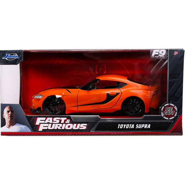 Fate of the Furious - 2020 Toyota GR Supra Metallic Orange 1:24 Scale Hollywood Ride