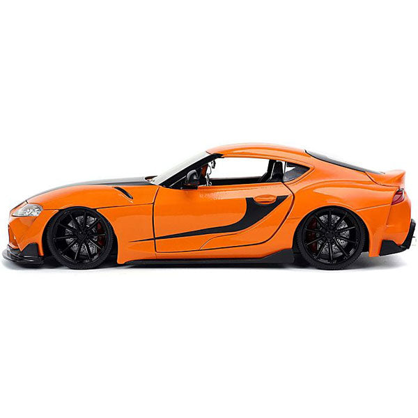 Fate of the Furious - 2020 Toyota GR Supra Metallic Orange 1:24 Scale Hollywood Ride