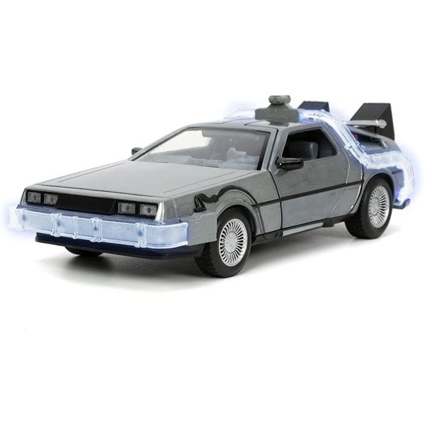 Back to the Future - DeLorean Time Machine 1:24 Scale Hollywood Ride