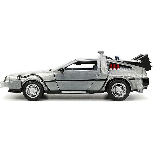 Back to the Future - DeLorean Time Machine 1:24 Scale Hollywood Ride