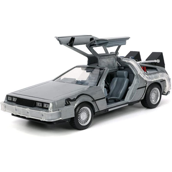 Back to the Future - DeLorean Time Machine 1:24 Scale Hollywood Ride