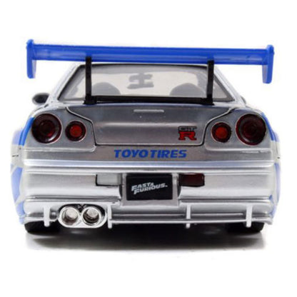 Fast and Furious - 2002 Nissan Skyline GT-R 1:24 Scale Hollywood Ride