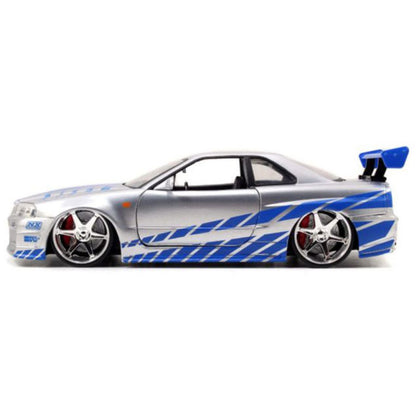 Fast and Furious - 2002 Nissan Skyline GT-R 1:24 Scale Hollywood Ride