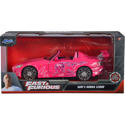 2 Fast 2 Furious - Suki’s 2000 Honda S2000 1:24 Scale Metals Hollywood Ride