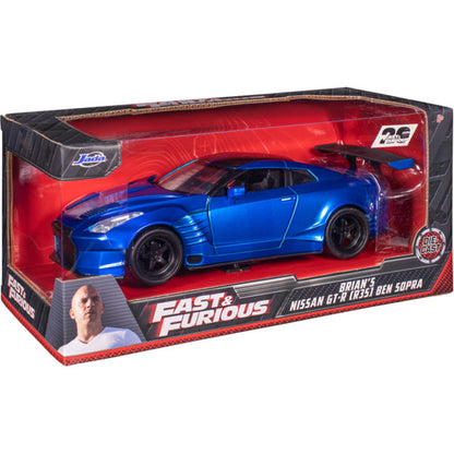 Fast & Furious 6 - Brian’s 2012 Nissan GT-R R35 Ben Sopra 1:24 Scale Hollywood Ride