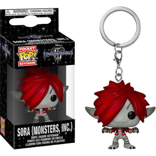 Kingdom Hearts 3 - Sora Monst Inc US Exclusive Pocket Pop! Keychain