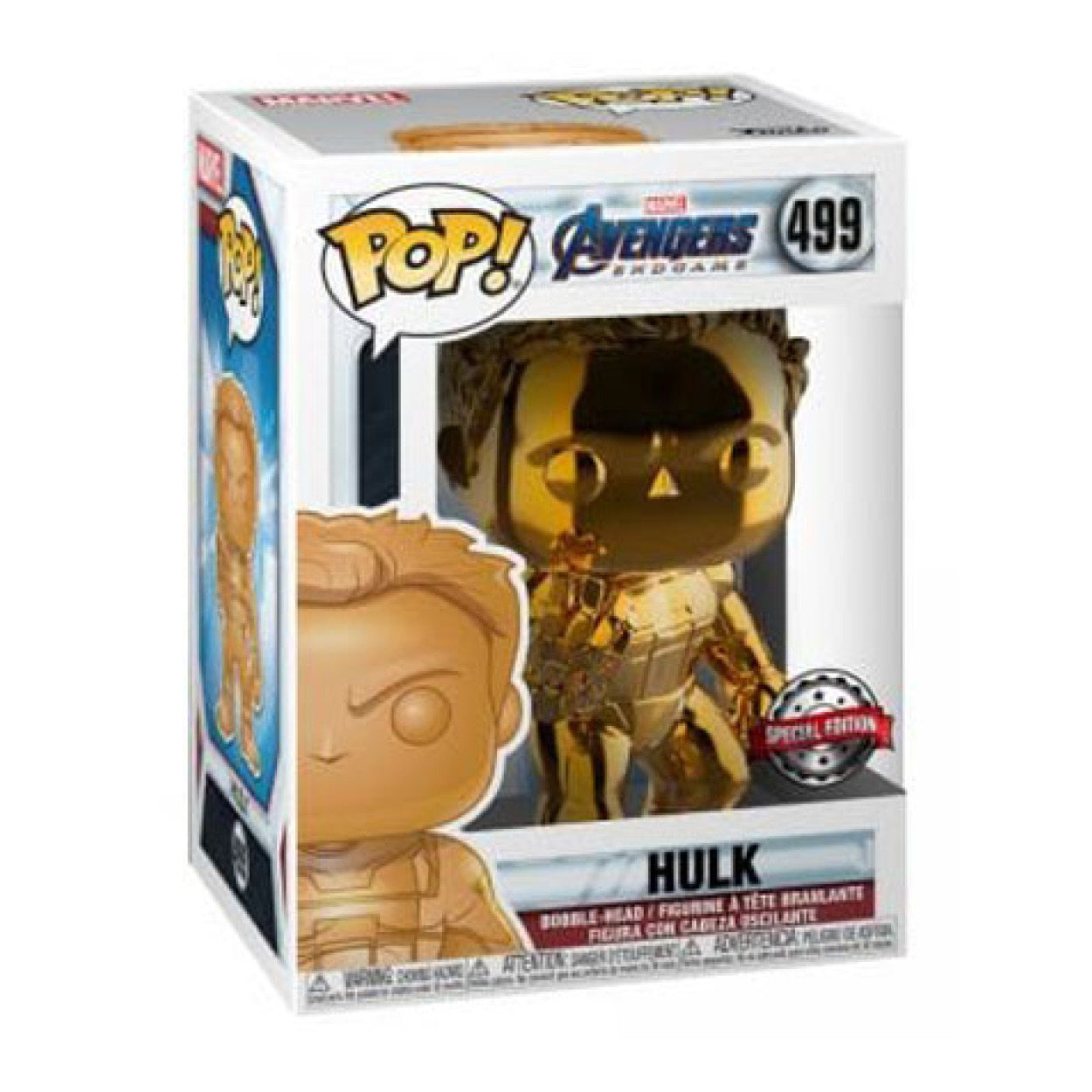 Avengers 4: Endgame - Hulk Orange Chrome US Exclusive Pop! Vinyl