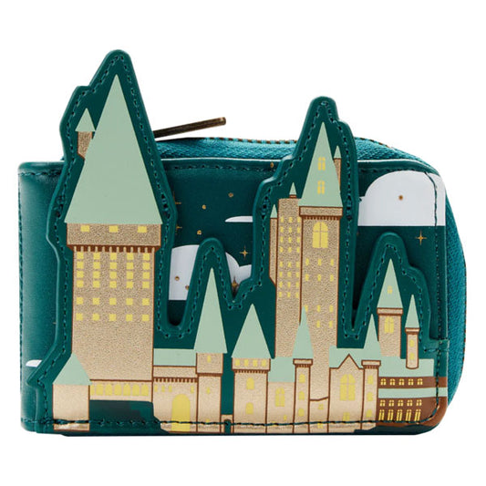 Loungefly - Harry Potter - Golden Hogwarts Accordion Purse