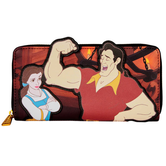 Loungefly - Beauty & The Beast - Gaston Zip Purse