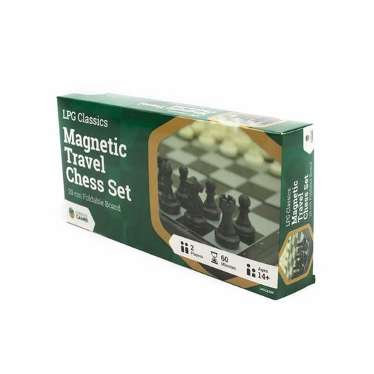 LPG Plastic Magnetic Travel Chess Set-20 cm Foldable Board