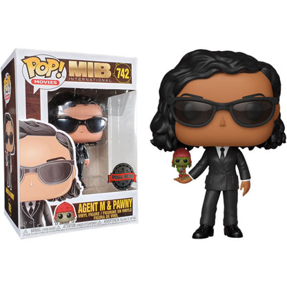 Men In Black 4: International - Agent M with Pawny US Exclusive Pop! Vinyl