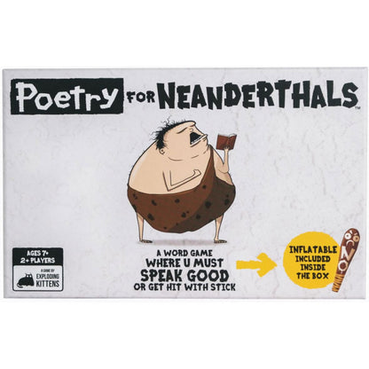 Poetry For Neanderthals