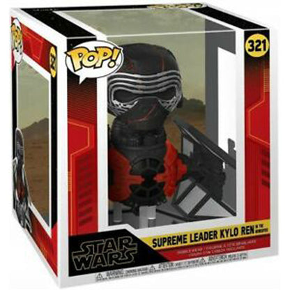 Star Wars - Kylo Ren Supreme Leader in TIE Whisper Episode IX Rise of Skywalker Pop! Deluxe