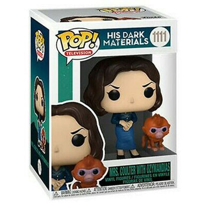 His Dark Materials - Mrs Coulter with Daemon Pop! Vinyl