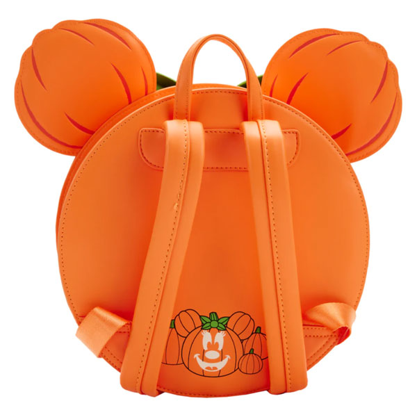 Loungefly - Disney - Minnie Mouse Pumpkin Glow Face Mini Backpack