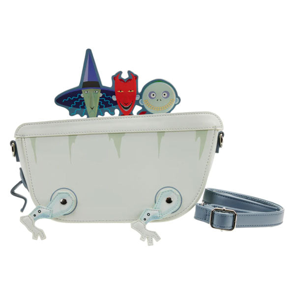 Loungefly - The Nightmare Before Christmas - Lock Shock Barrel Bathtub Glow Crossbody Bag