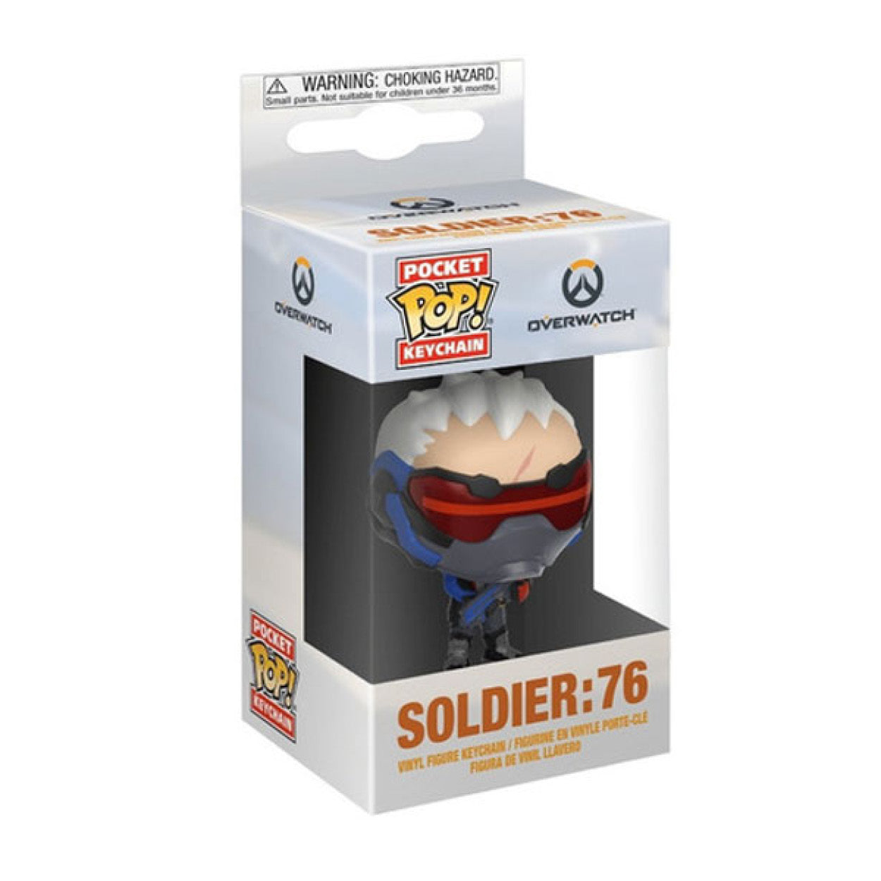 Overwatch - Soldier: 76 Pocket Pop! Keychain