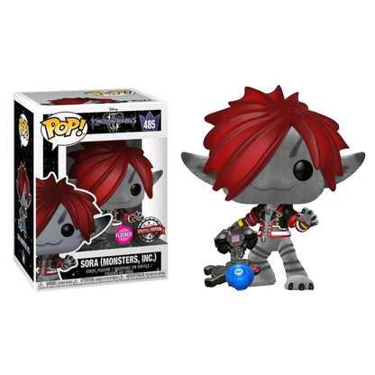 Kingdom Hearts III - Sora (Monsters Inc) Flocked US Exclusive Pop! Vinyl